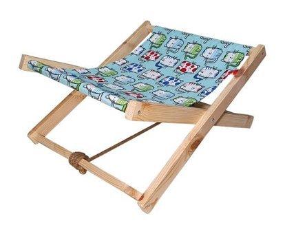 Barış Dizayn Sallanan Ayaklı Yıkanabilir 50 x 43 x 28 cm Sepet Kedi Yatağı Mint