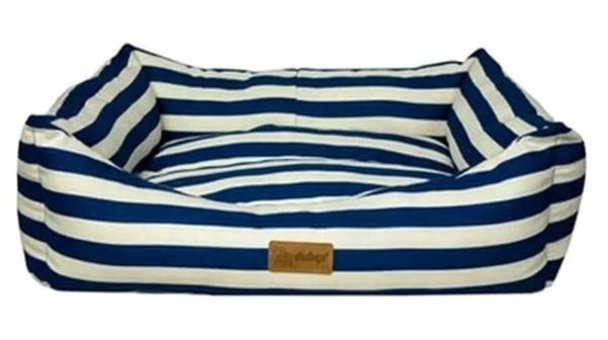 Dubex Makaron Yıkanabilir 50 x 38 cm Sepet Kedi Yatağı Mavi