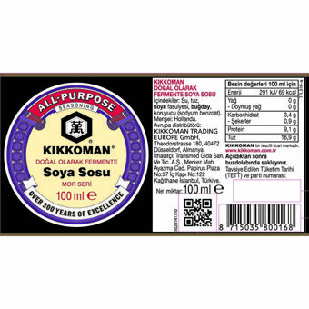 Kıkkoman Soya Sosu 100 ml