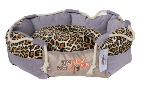 Jojo Pops Rope No 14 35 x 50 cm Simit Kedi Yatağı Açık Gri