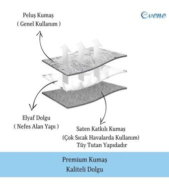 Evene Yıkanabilir 60 x 40 cm Sepet Kedi Yatağı Gri