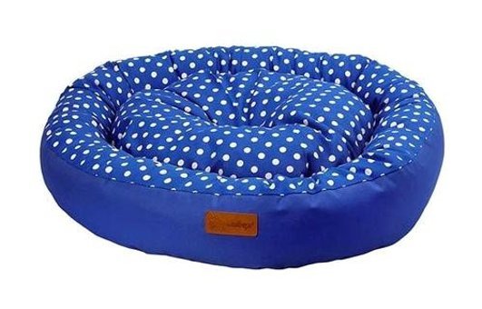 Dubex Yıkanabilir 65 cm Simit Kedi Yatağı Kırmızı