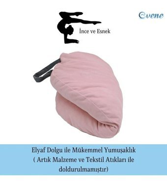 Evene 65 cm Simit Kedi Yatağı Gri