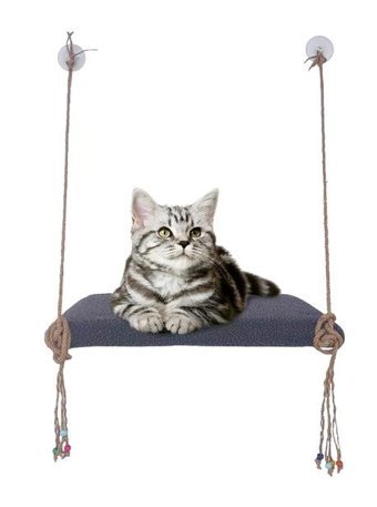 Patiderm Vantuzlu 35 x 50 cm Sepet Kedi Yatağı Kırmızı