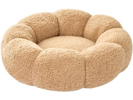 Sdy Pet Yıkanabilir 50 x 50 cm Simit Kedi Yatağı Mavi