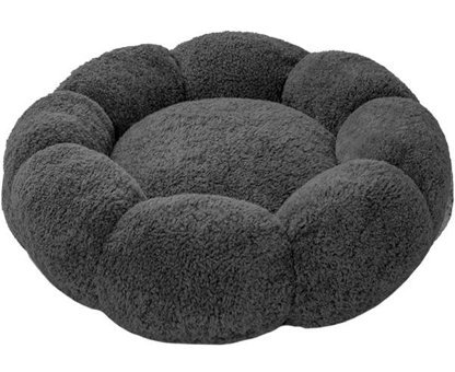 Sdy Pet Yıkanabilir 50 x 50 cm Simit Kedi Yatağı Mavi