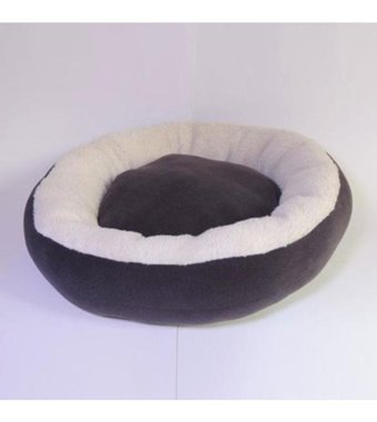 Bedspet Yıkanabilir 50 cm Simit Kedi Yatağı Çok Renkli