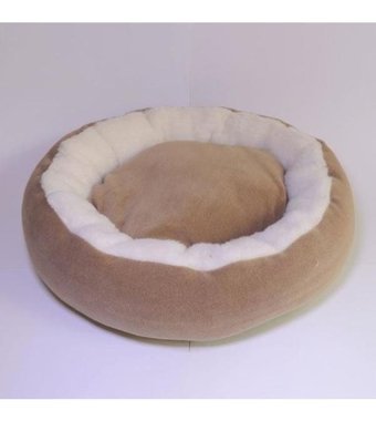 Bedspet Yıkanabilir 50 cm Simit Kedi Yatağı Çok Renkli