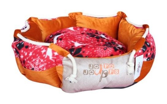 Jojo Pops Rope No 3 35 x 50 cm Sepet Kedi Yatağı Açık Gri