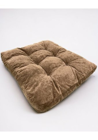 Kemique 72 x 65 cm Sepet Kedi Yatağı Açık Kahverengi