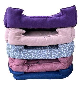 Brt Pet 60 x 45 x 20 cm Sepet Kedi Yatağı Çok Renkli