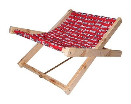 Barış Dizayn Sallanan Ayaklı 50 x 43 x 28 cm Sepet Kedi Yatağı Kırmızı