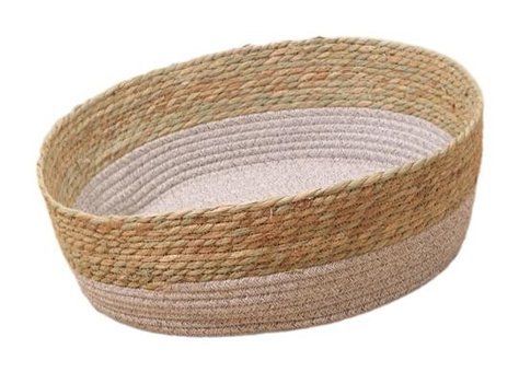 Magideal Suntek 34 x 40 cm Sepet Kedi Yatağı Kahverengi