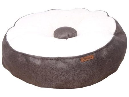 Chester Pool Yıkanabilir 60 cm Simit Kedi Yatağı Yeşil