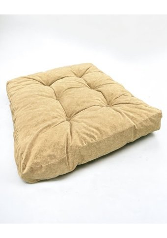 Kemique Anfora Beige 001 Yıkanabilir 80 x 70 cm Sepet Kedi Yatağı Bej