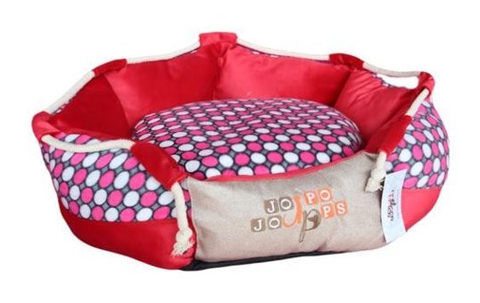 Jojo Pops Rope No 10 35 x 50 cm Sepet Kedi Yatağı Açık Gri