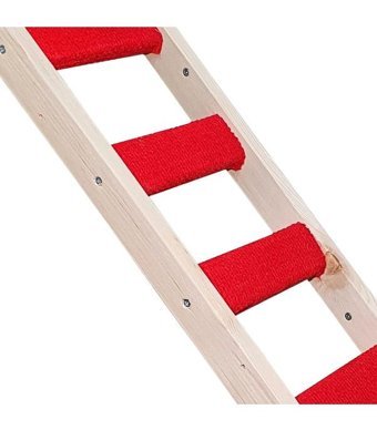 Barış Dizayn 80 cm Cama Yapışan Kedi Yatağı Ahşap
