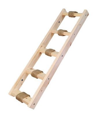 Barış Dizayn Ayaklı 60 cm Sepet Kedi Yatağı Ahşap