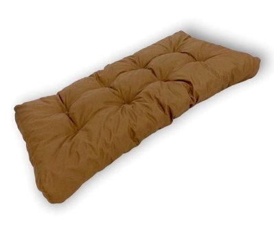 Kemique Yıkanabilir 45 x 45 x 10 cm Sepet Kedi Yatağı Krem - Mavi