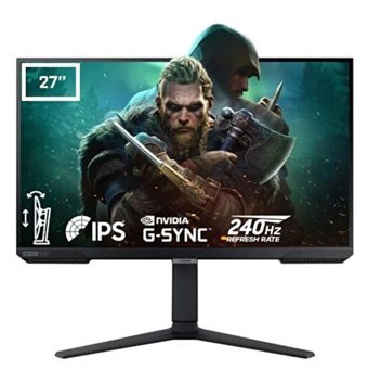 Samsung Odyssey G4 LS27BG400EUXUF 240 Hz 1 ms 27 inç 1920 x 1080 px IPS HDMI Freesync GSync FHD LED Oyuncu Monitör