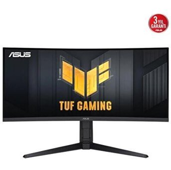 Asus TUF Gaming Vg34Vqel1A 100 Hz 1 ms 34 inç 3440 x 1440 px Kavisli VA Hoparlörlü HDMI Freesync UWQHD LED Oyuncu Monitör