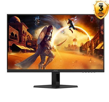 Aoc 24G4XE 180 Hz 0.5 ms 23.8 inç 1920 x 1080 px IPS Hoparlörlü HDMI GSync FHD LED Oyuncu Monitör