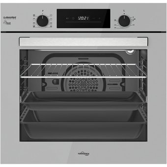 Tommatech TAF6005SS 60 lt A Enerji Sınıfı Dijital Ocaksız Tam Boy Ankastre Fırın Gri