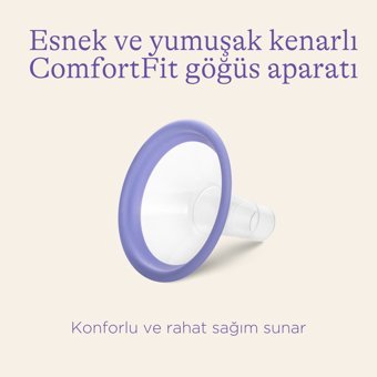 Lansinoh 2'si 1 Arada Çiftli Elektrikli Göğüs Pompası