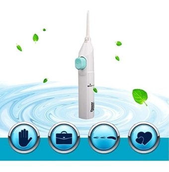 Power Floss Kablolu Pilli Basınç Kontrollü 360° Dönebilen 3 Başlıklı Ağız Duşu