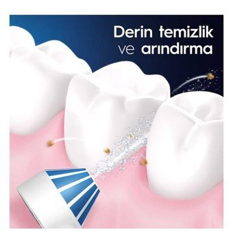 Oral-B Kablosuz Şarjlı Basınç Kontrollü 360° Dönebilen 4 Başlıklı Ağız Duşu