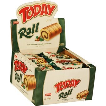 Elvan Today Swiss Roll Fındık Kremalı Kek 24x35 gr