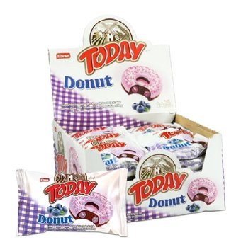 Elvan Today Donut Yabanmersinli Kek 24x40 gr