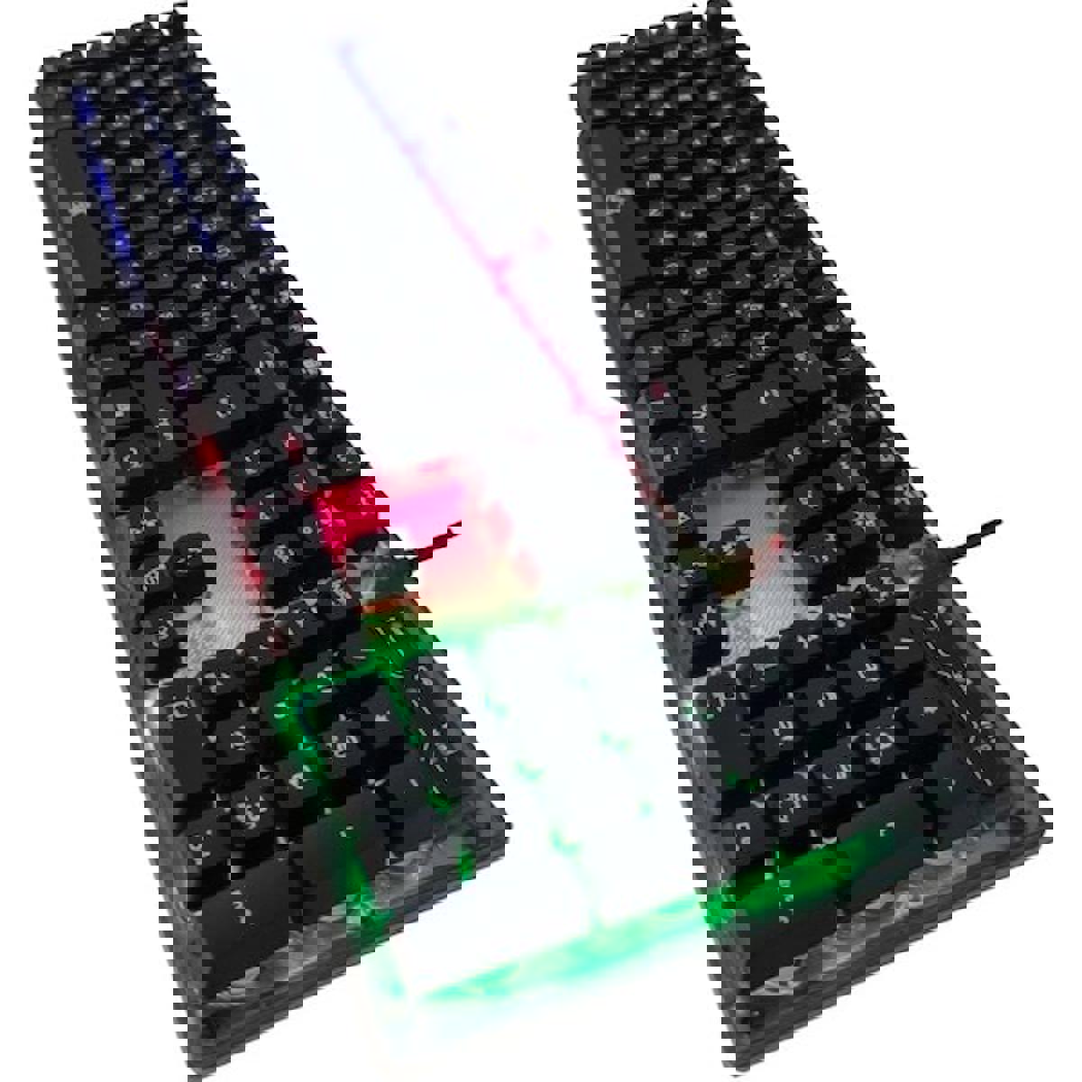 Dexim DKA008 Türkçe Q RGB Kablolu Siyah Mekanik Klavye