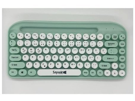 Saywin Sw-05 2.4 Ghz Türkçe F Kablosuz Çok Renkli Standart Klavye