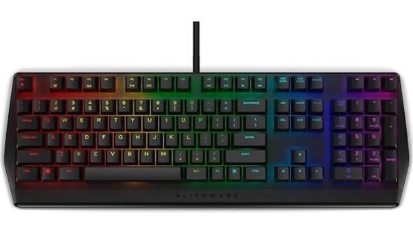 Dell Alienware AW410K İngilizce Q RGB Kablolu Siyah Mekanik Klavye