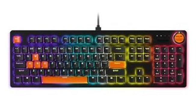 Spigen ArcPlay İngilizce Q RGB Kablolu Siyah Mekanik Klavye