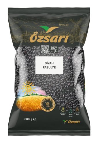Özsarı Siyah Fasulye 1 kg