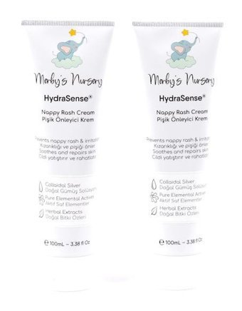 Merby's Nursery Vitaminli Parfümsüz Parabensiz Pişik Kremi 2x100 ml