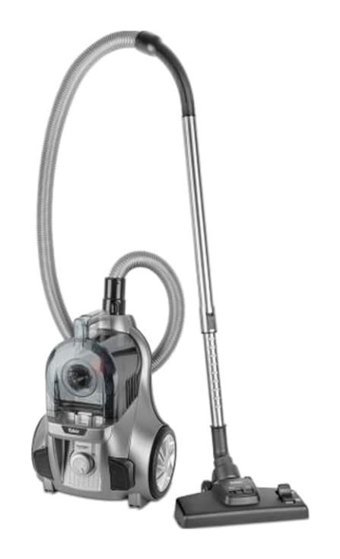 Fakir Ranger Electronic 890 W Hepa Filtreli 1.5 lt Toz Torbasız Süpürge Gri