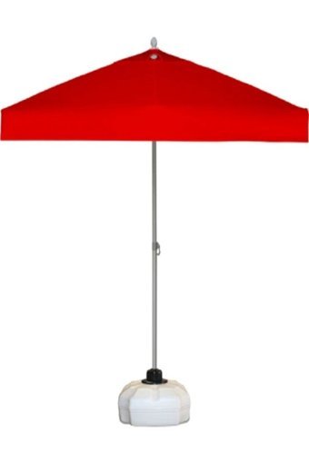 Ods Blubrella Açılır Kapanır Kare Bahçe Şemsiyesi Kırmızı