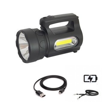 Watton WT-613 Basmalı 900 Lümen LED Şarjlı El Feneri