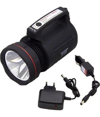 Gold Gs-8006 Basmalı Uzun Menzilli LED Pilli El Feneri