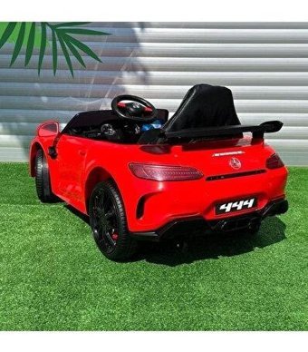 Babyhope 444 GTR Sport 12 V Üstü Açık Tek Kişilik Akülü Araba Kırmızı