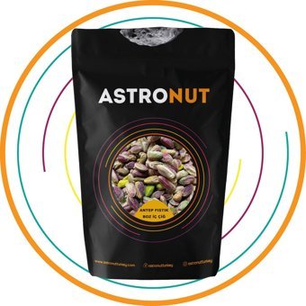 Astronut Boz Çiğ Gaziantep Tane Antep Fıstığı 500 gr