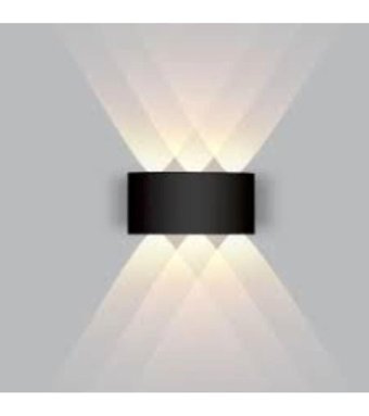 Ack Ah07-07201 2'li Led Aplik Siyah