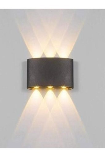Cata Helios 6'lı Metal Led Aplik Antrasit