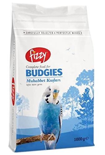 Fizzy Kabuksuz Karışık Vitaminli Muhabbet Kuşu Yemi 1 kg