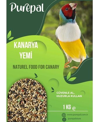 Purepal Kabuklu Karışık Kanarya Yemi 1 kg