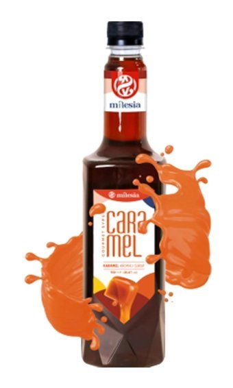 Milesia Karamel Aromalı Kahve Şurubu 750 ml