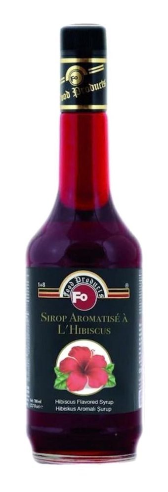 Fo Hibiscus Aromalı Kahve Şurubu 700 ml